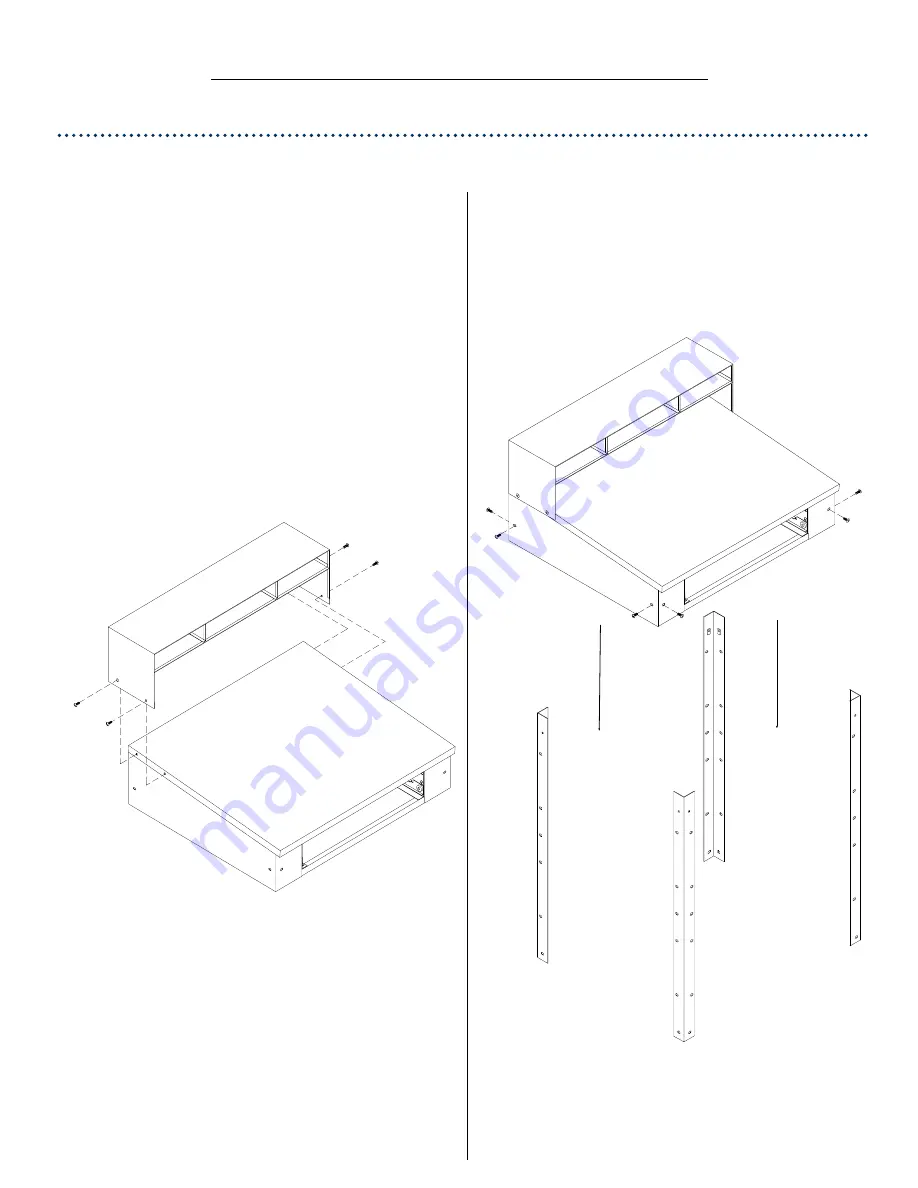 Tennsco Open Foreman's Desk Скачать руководство пользователя страница 2