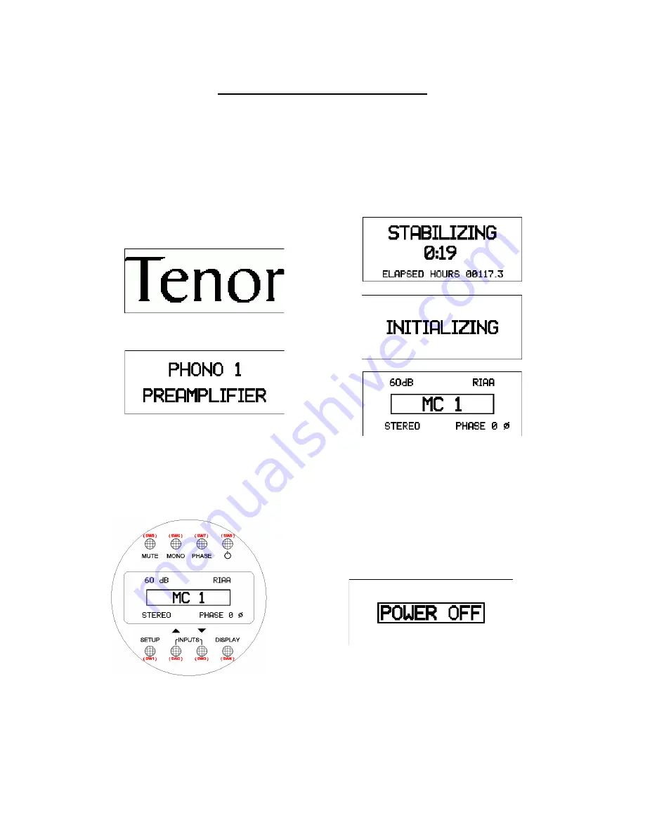 Tenor phono1 Owner'S Manual Download Page 14