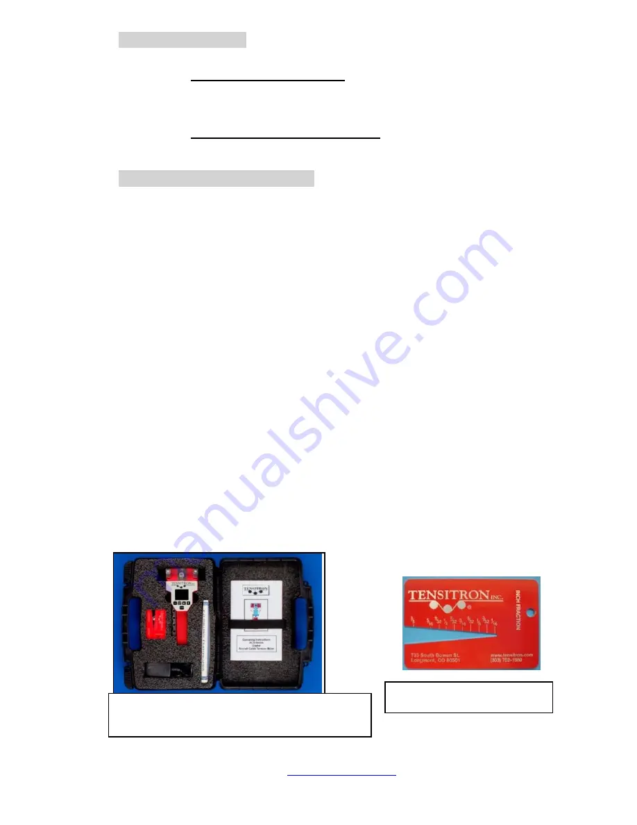 TENSITRON ACX-100-1 Operating Instructions Manual Download Page 7