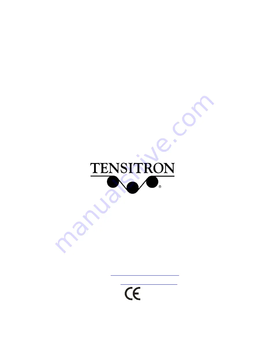 TENSITRON LX-100-1 Operating Instructions Manual Download Page 16