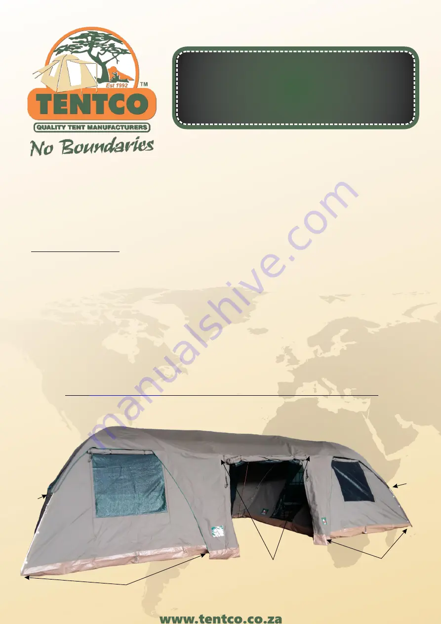 TENTCO Extension 4 Quick Start Manual Download Page 1