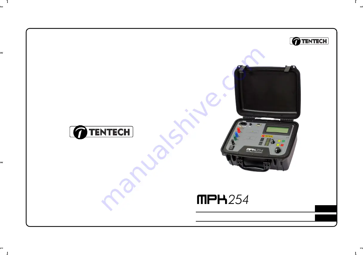 TENTECH MPK254 User Manual Download Page 1