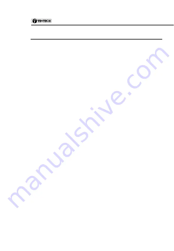 TENTECH MPK254 User Manual Download Page 5