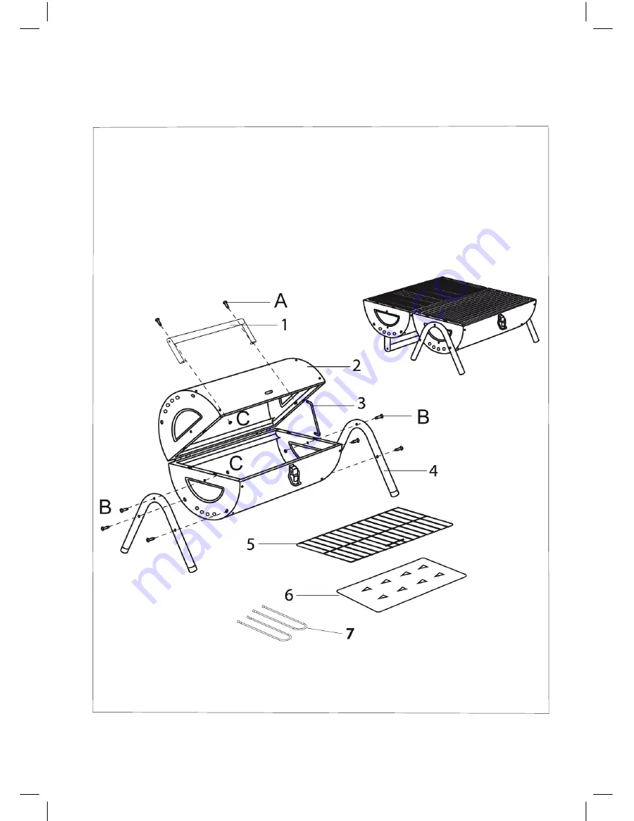 tepro Billings 1043 Instruction Manual Download Page 2