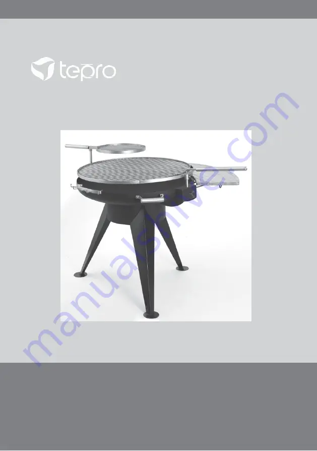 tepro CRANFORD Assembly Manual Download Page 1