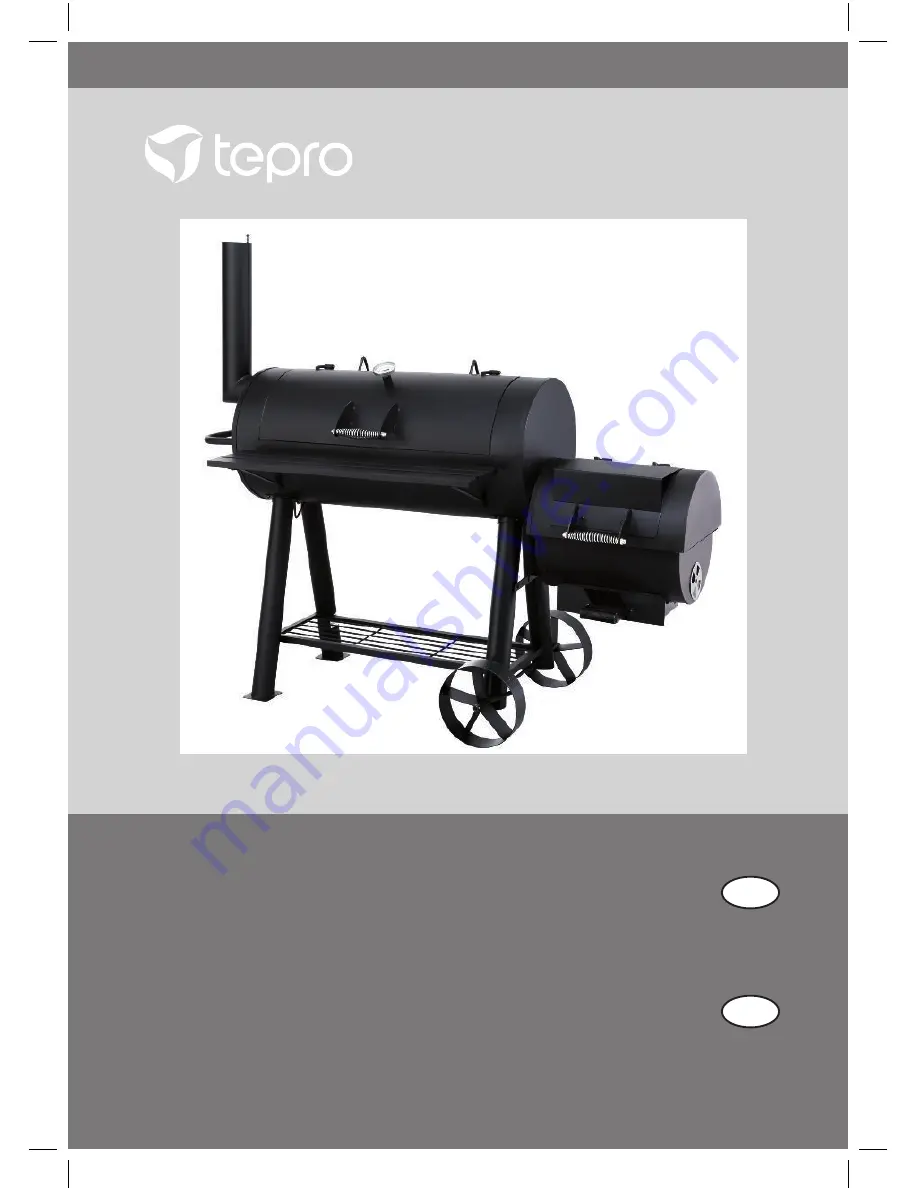 tepro SMOKERMILWAUKEE Instruction Manual Download Page 1