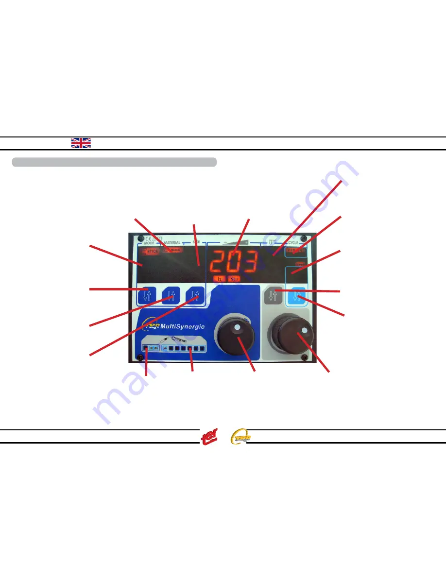 TER SRL Multi Synergic 280 Instruction Manual Download Page 14