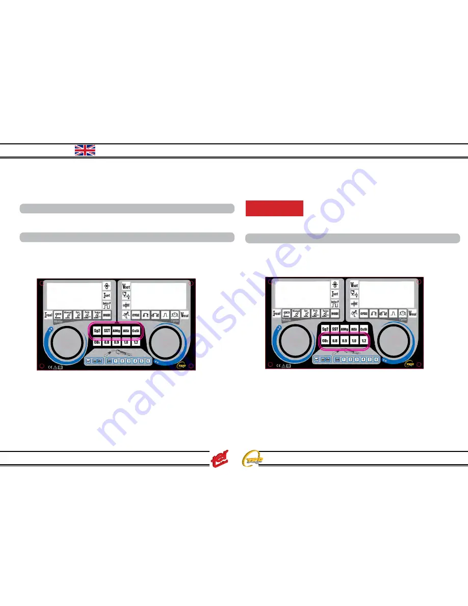 TER SRL Multi Synergic 280 Instruction Manual Download Page 57