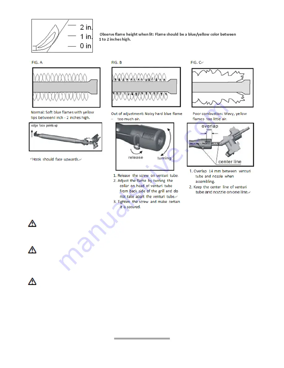 Tera Gear TER 75K BTU GSS3418N-2L Manual Download Page 16