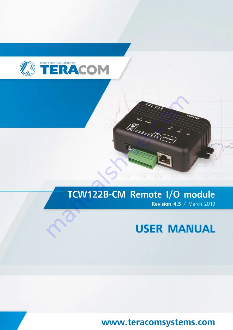 Teracom TCW122B-CM Скачать руководство пользователя страница 1