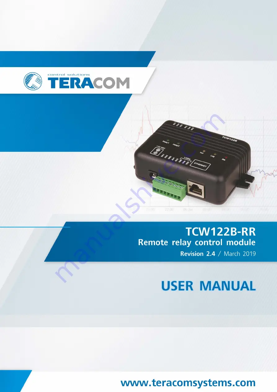 Teracom TCW122B-RR Скачать руководство пользователя страница 1