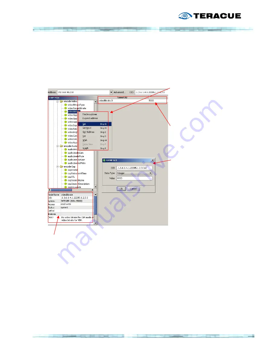 Teracue ENC-100 MPEG-2 Encoder User Manual Download Page 39