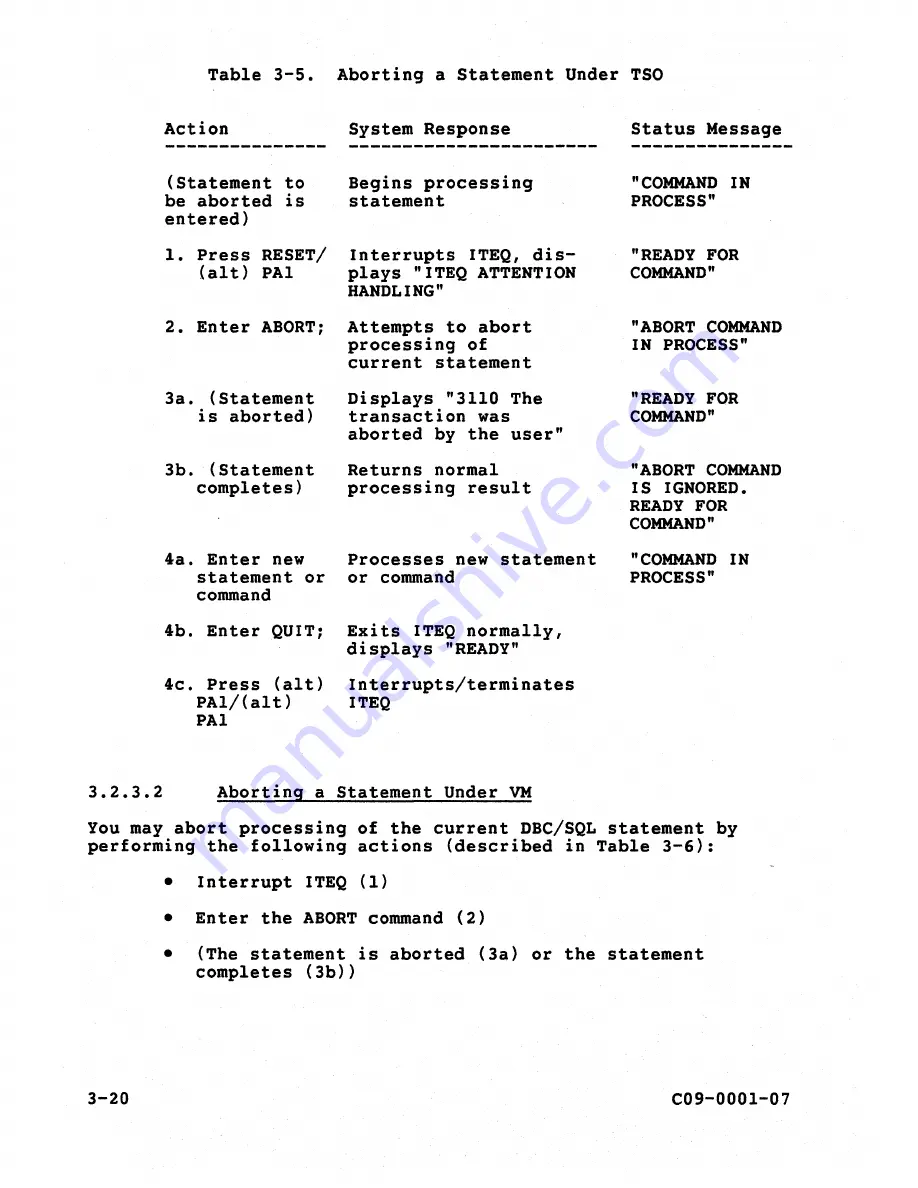 Teradata C09-0001-07 User Manual Download Page 49