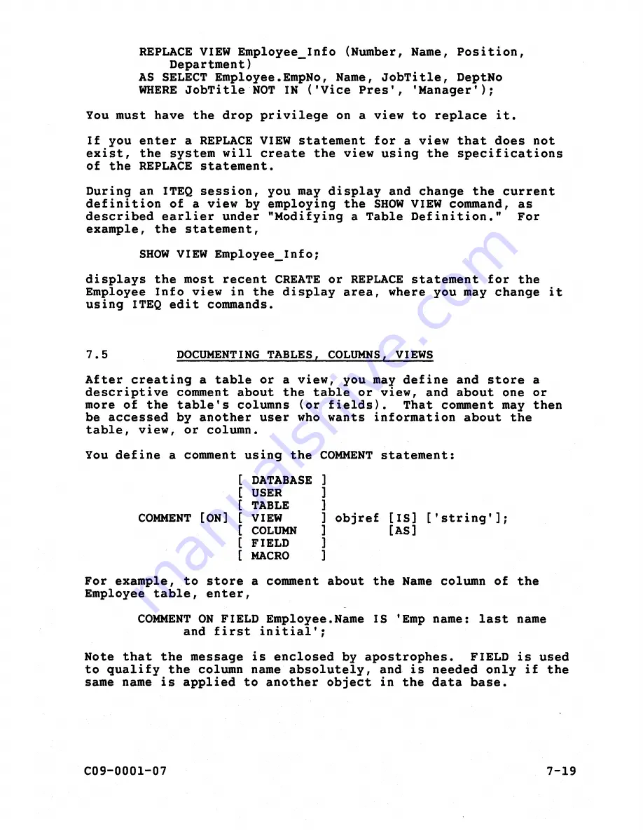 Teradata C09-0001-07 User Manual Download Page 144