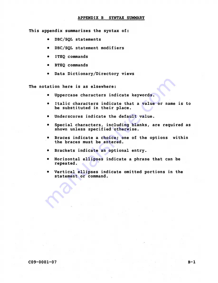 Teradata C09-0001-07 Скачать руководство пользователя страница 192