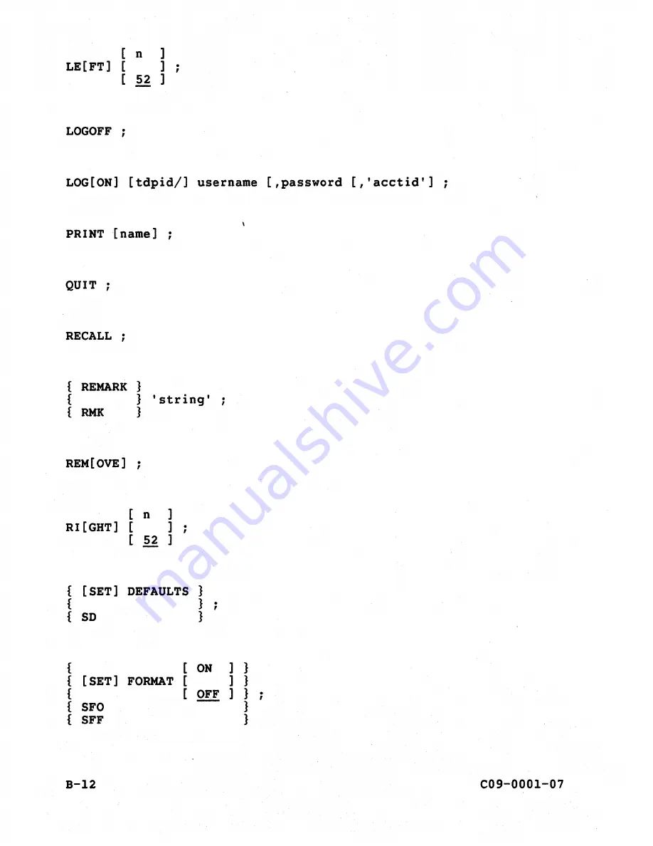 Teradata C09-0001-07 User Manual Download Page 203