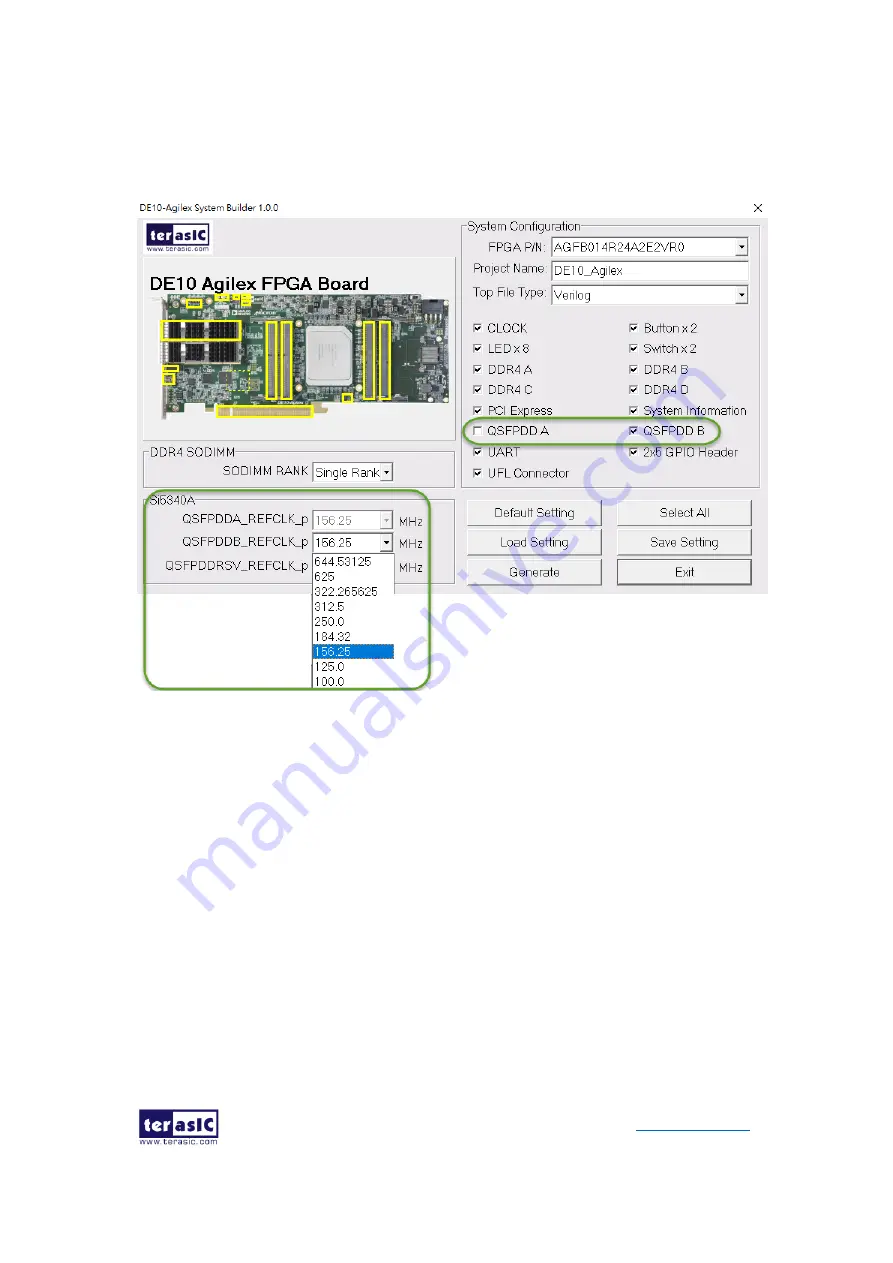 Terasic DE10-Agiles Скачать руководство пользователя страница 73