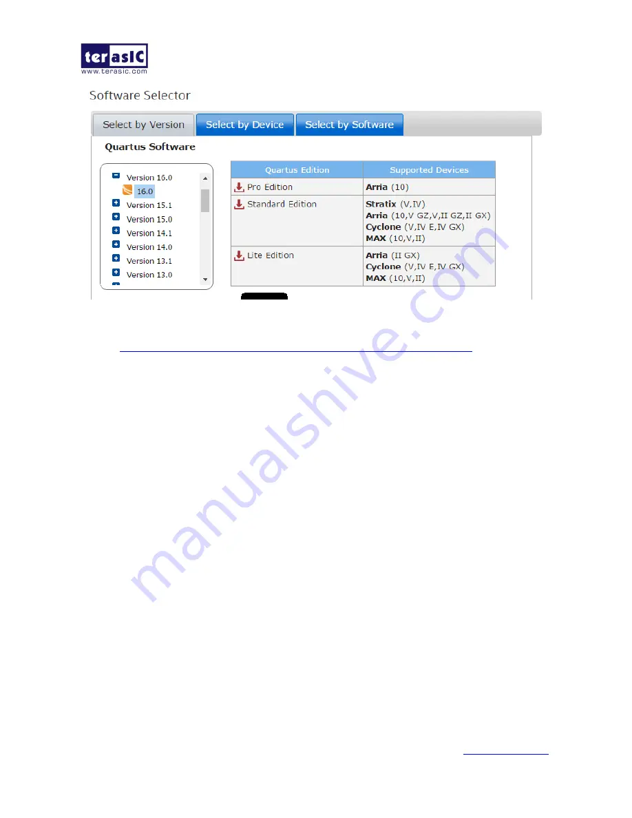 Terasic de10-nano Getting Started Manual Download Page 9