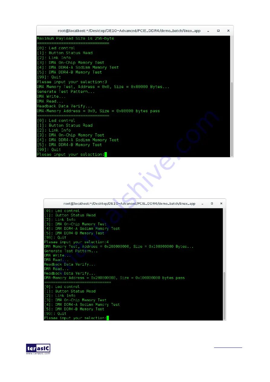 Terasic HAN Pilot Platform Demonstration Manual Download Page 109