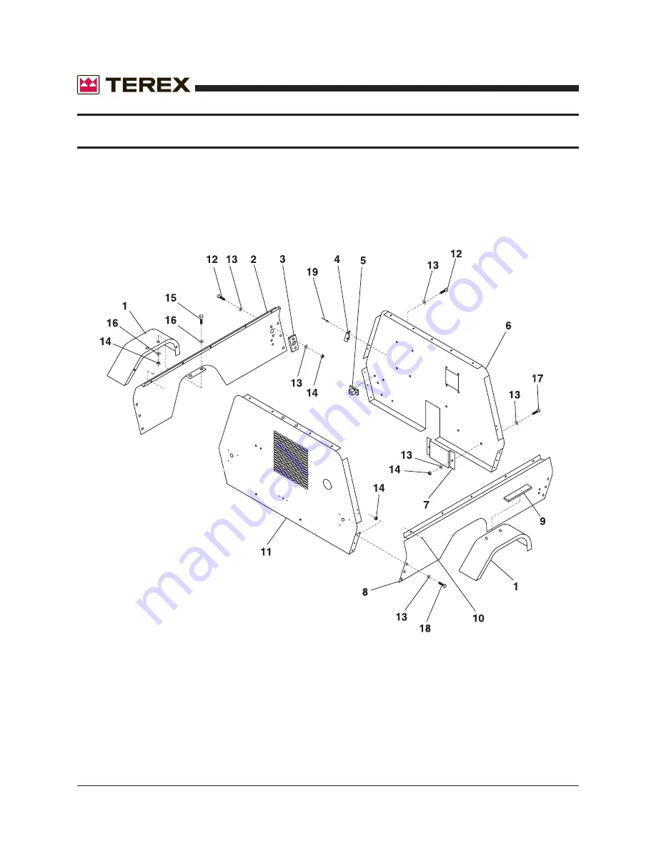 Terex 833002 Скачать руководство пользователя страница 58