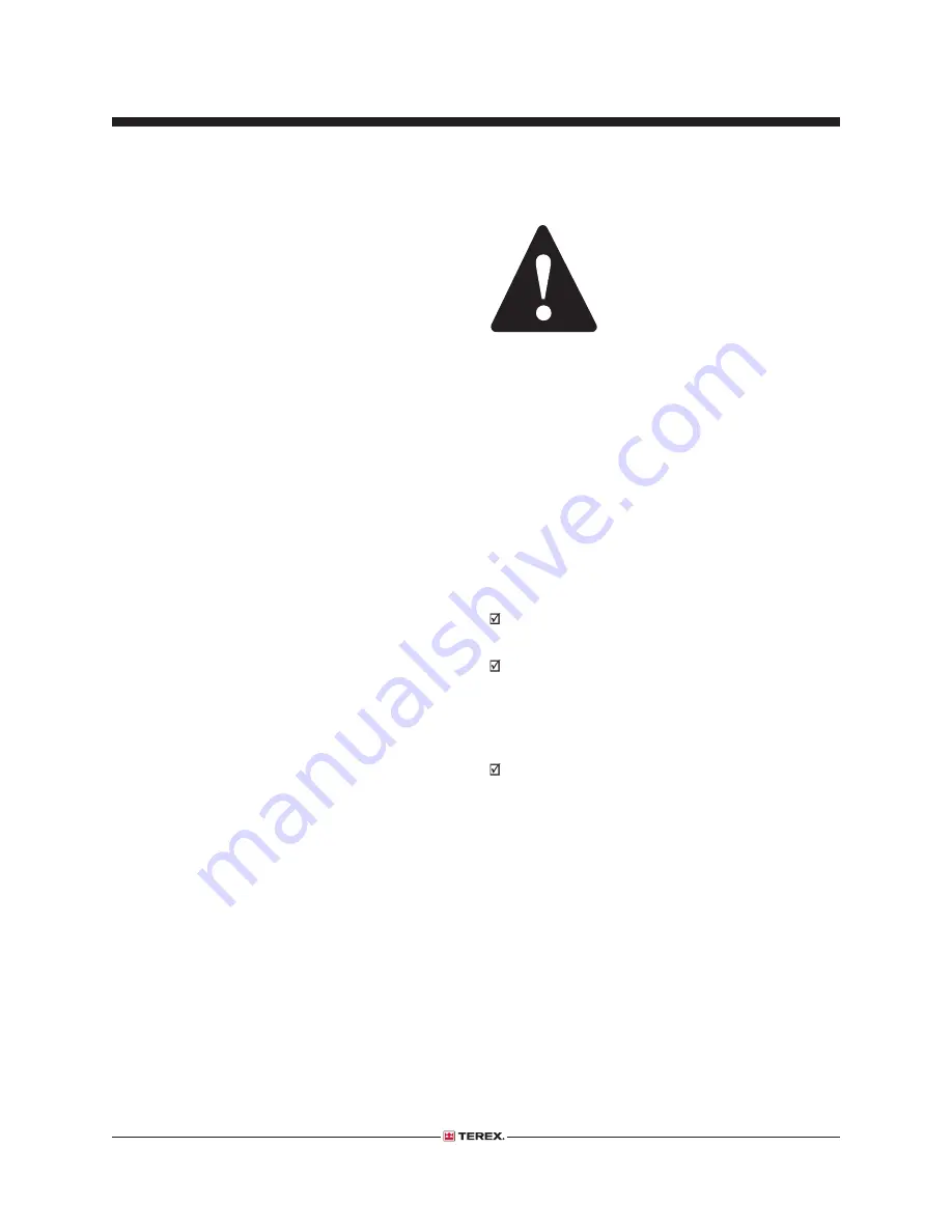 Terex AL4L Service Manual Download Page 5