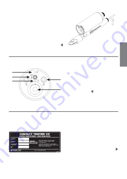 Terex Contact Tester CC Owner'S Manual Download Page 19