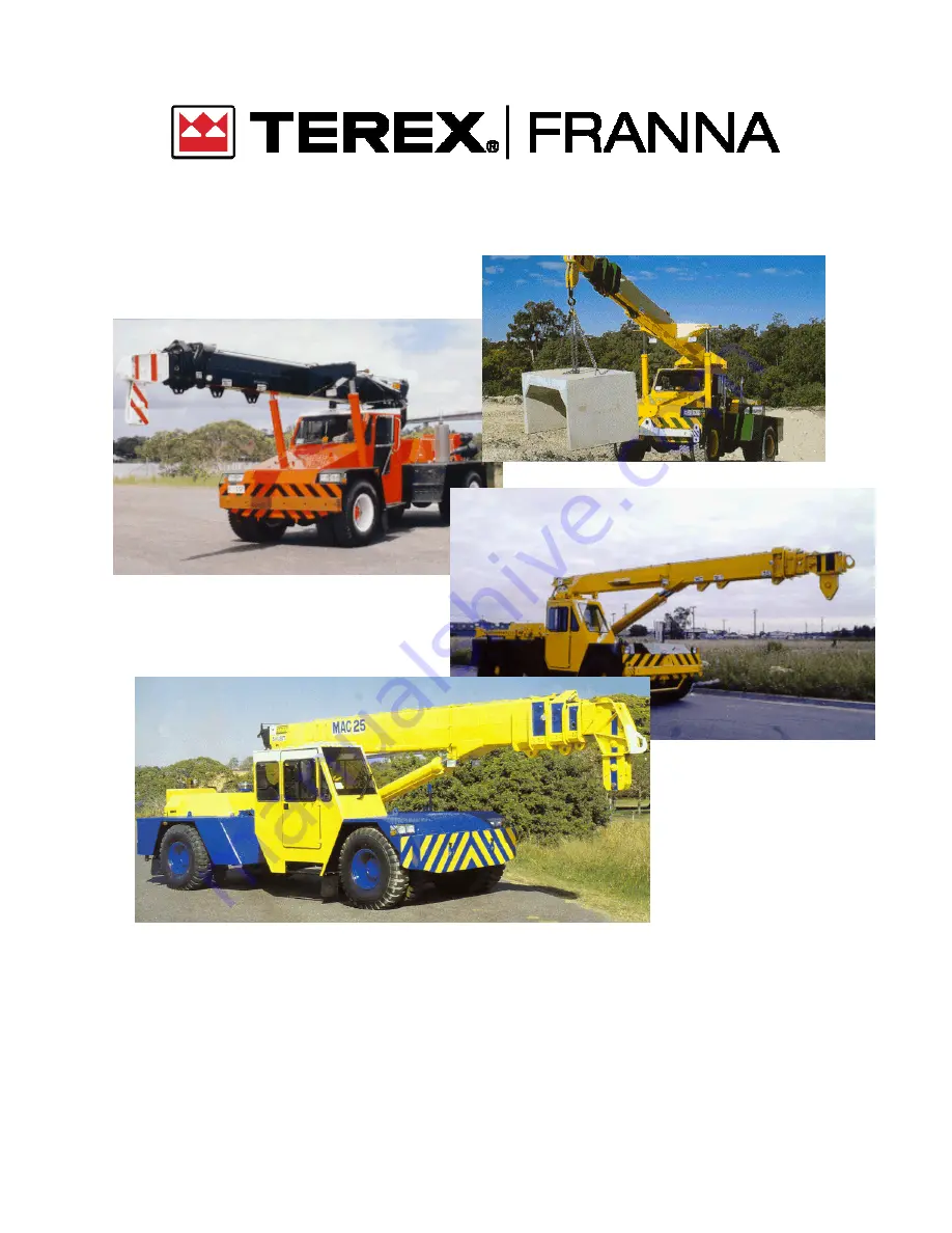 Terex Franna AT-15 Скачать руководство пользователя страница 2