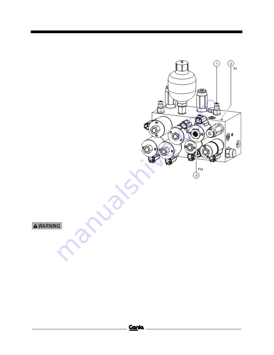 Terex Genie GS-2669 DC Service And Repair Manual Download Page 65