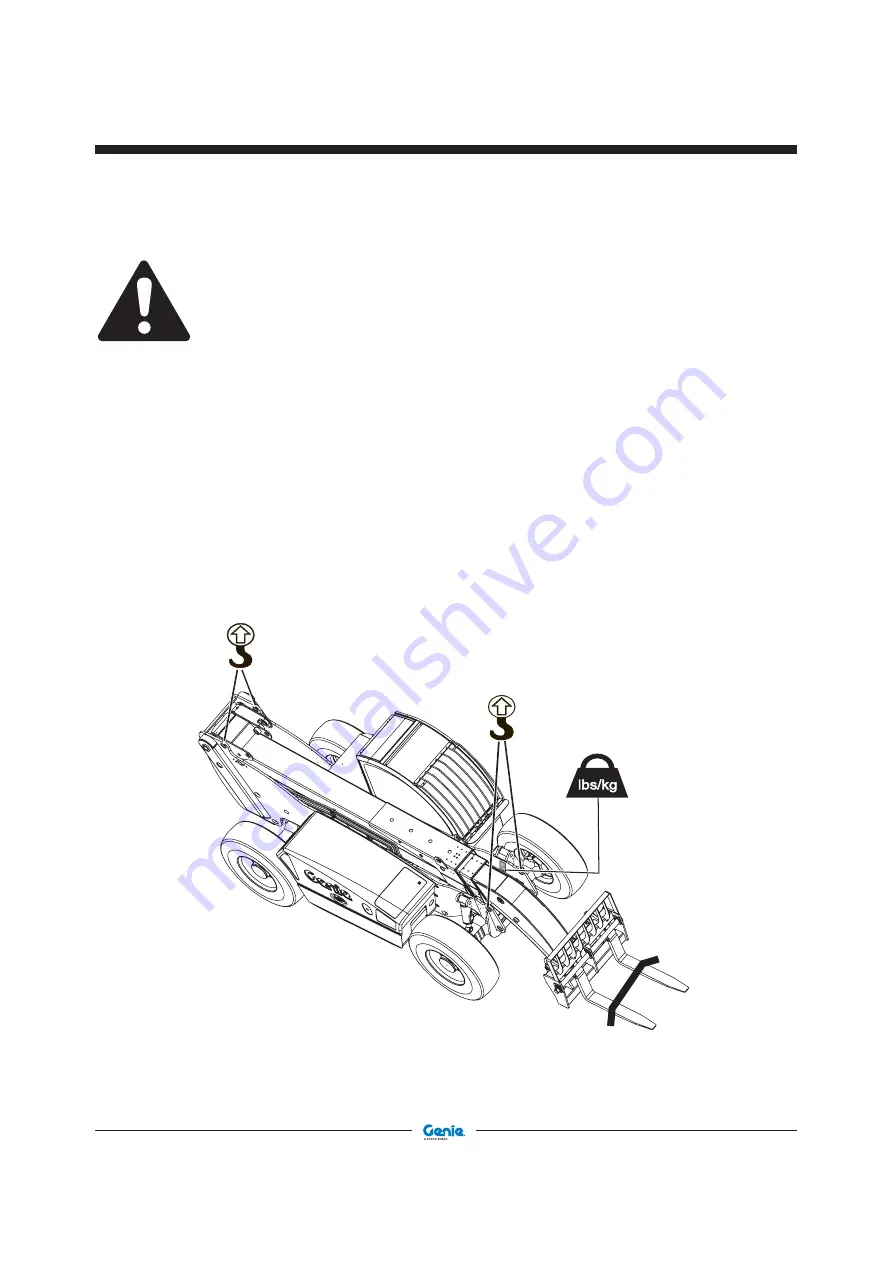 Terex Genie GTH-1544 Operator'S Manual Download Page 45