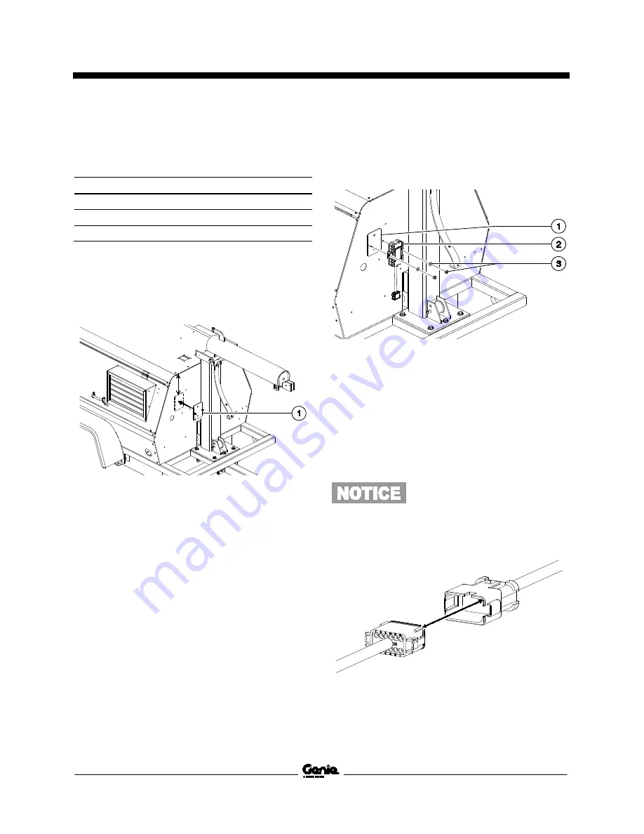 Terex Genie Lift Connect Installation Instructions Manual Download Page 59