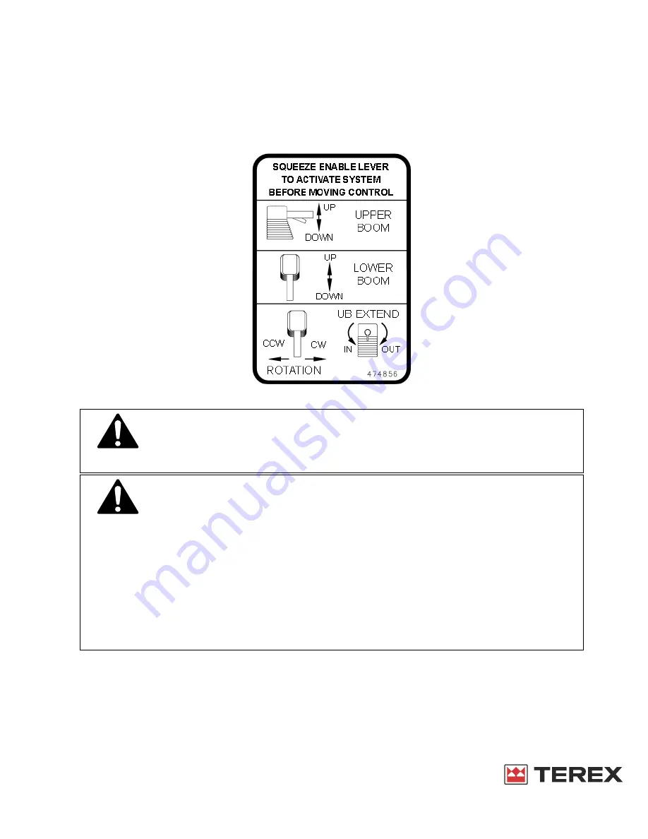 Terex HI-RANGER TM Series Operator'S Manual Download Page 45