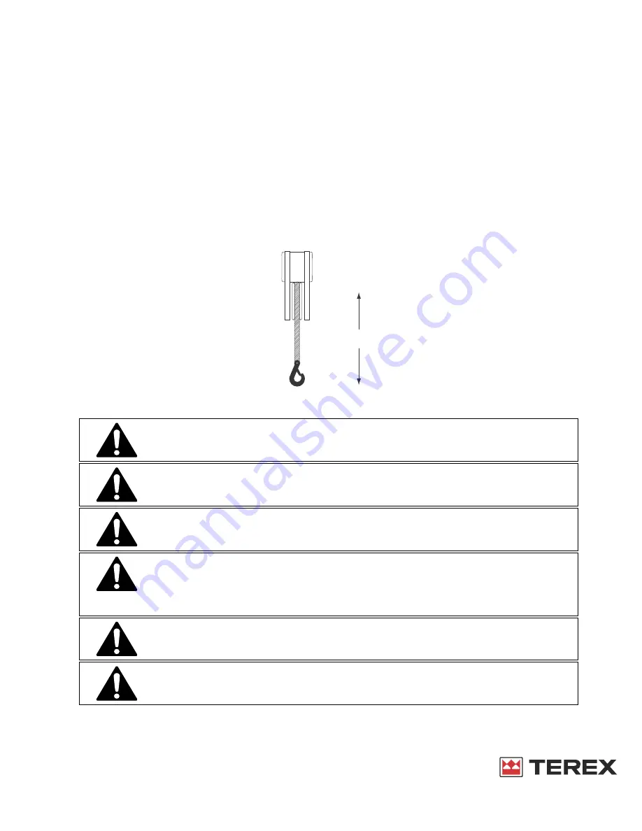 Terex HI-RANGER TM Series Operator'S Manual Download Page 61