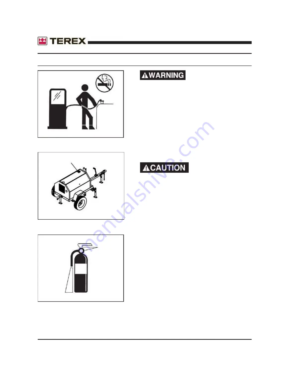 Terex RL4000D2 Operator, Service & Parts Manual Download Page 7