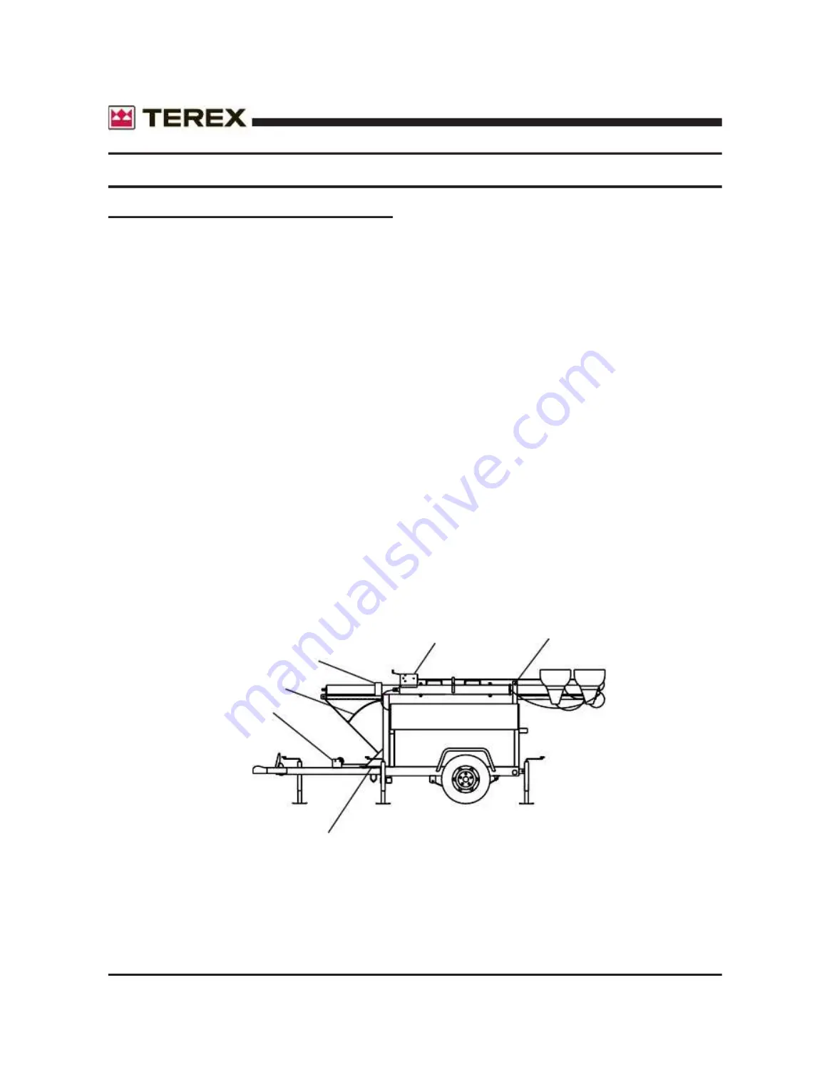 Terex RL4000D2 Operator, Service & Parts Manual Download Page 19