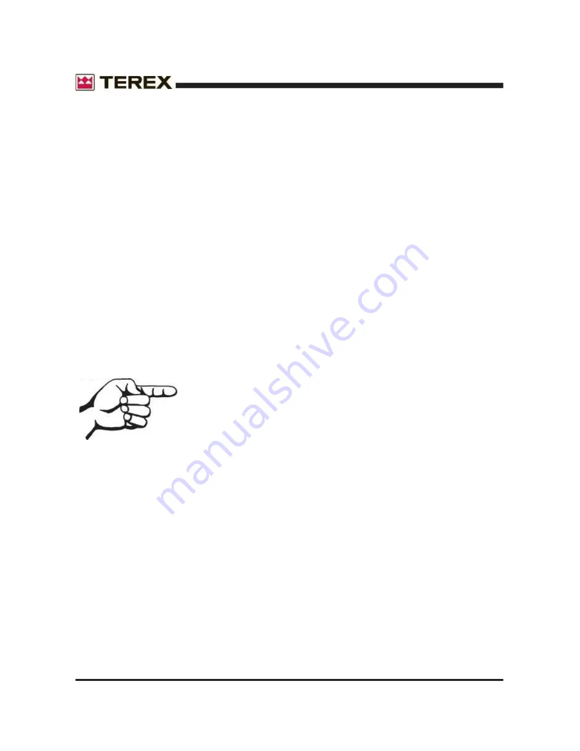 Terex RL4000D2 Operator, Service & Parts Manual Download Page 49