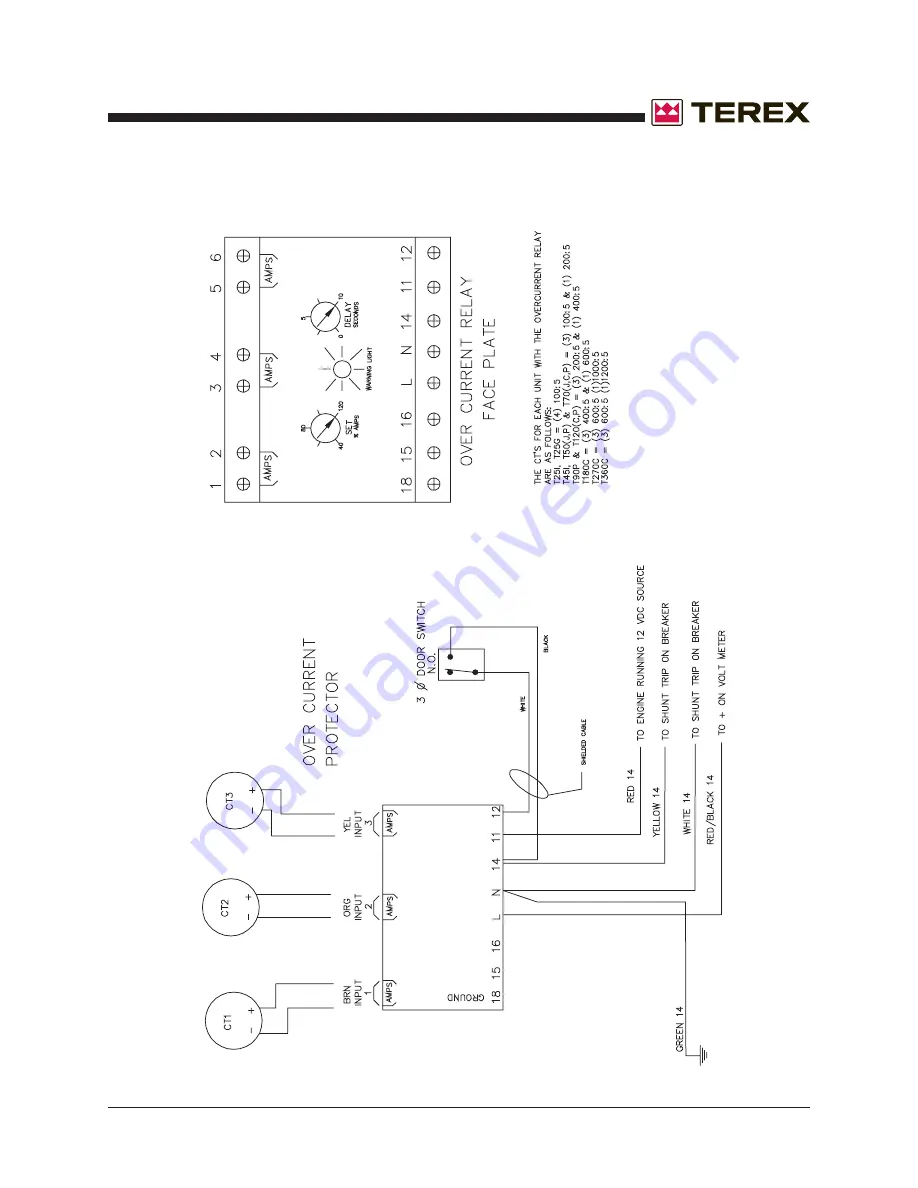 Terex T12009-000101 Скачать руководство пользователя страница 43