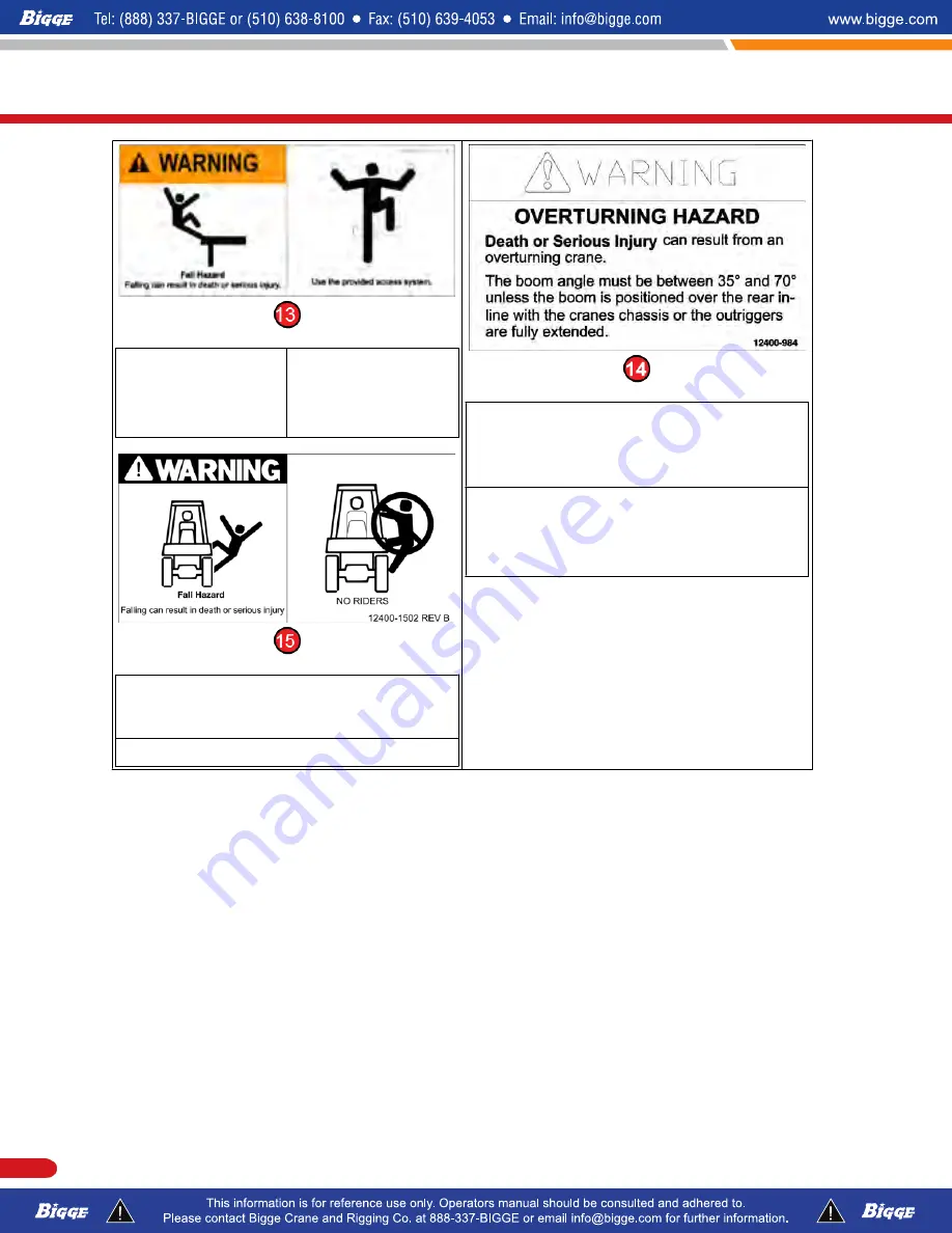 Terex T300-1 Operator'S Manual Download Page 31