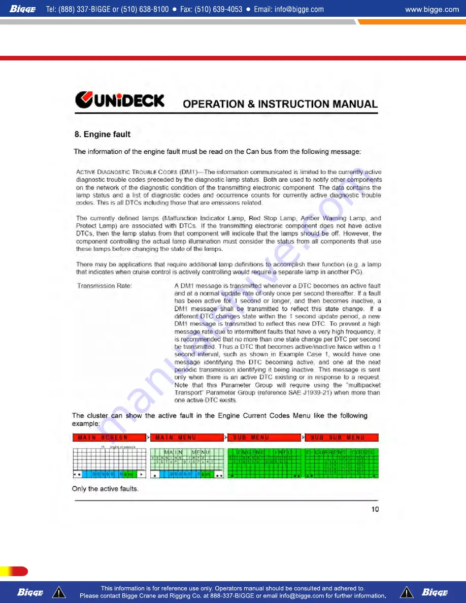 Terex T300-1 Operator'S Manual Download Page 117