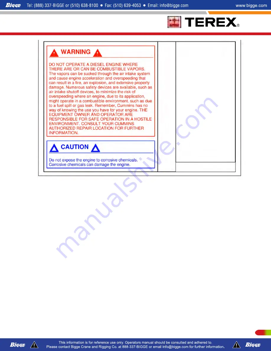 Terex T300-1 Operator'S Manual Download Page 174