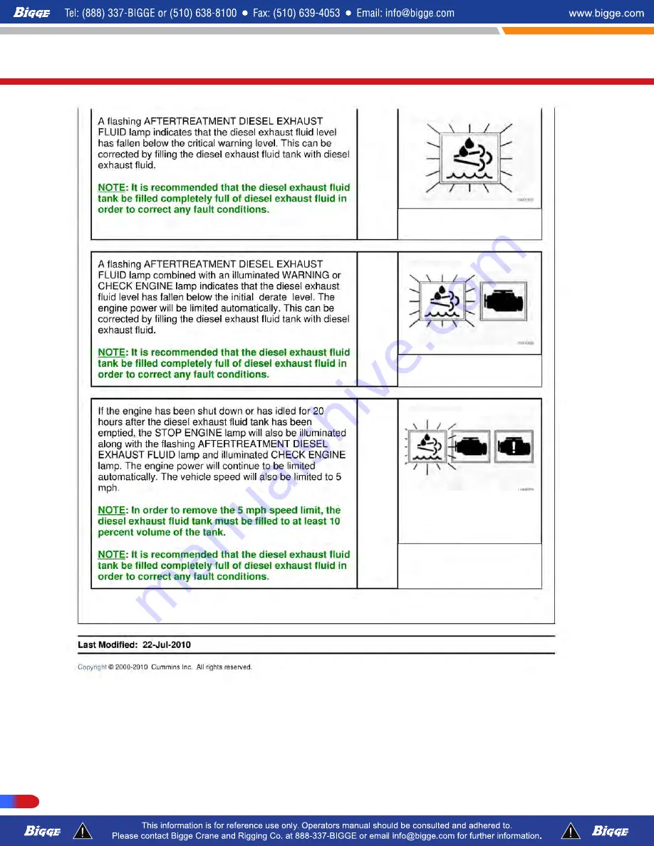 Terex T300-1 Operator'S Manual Download Page 263