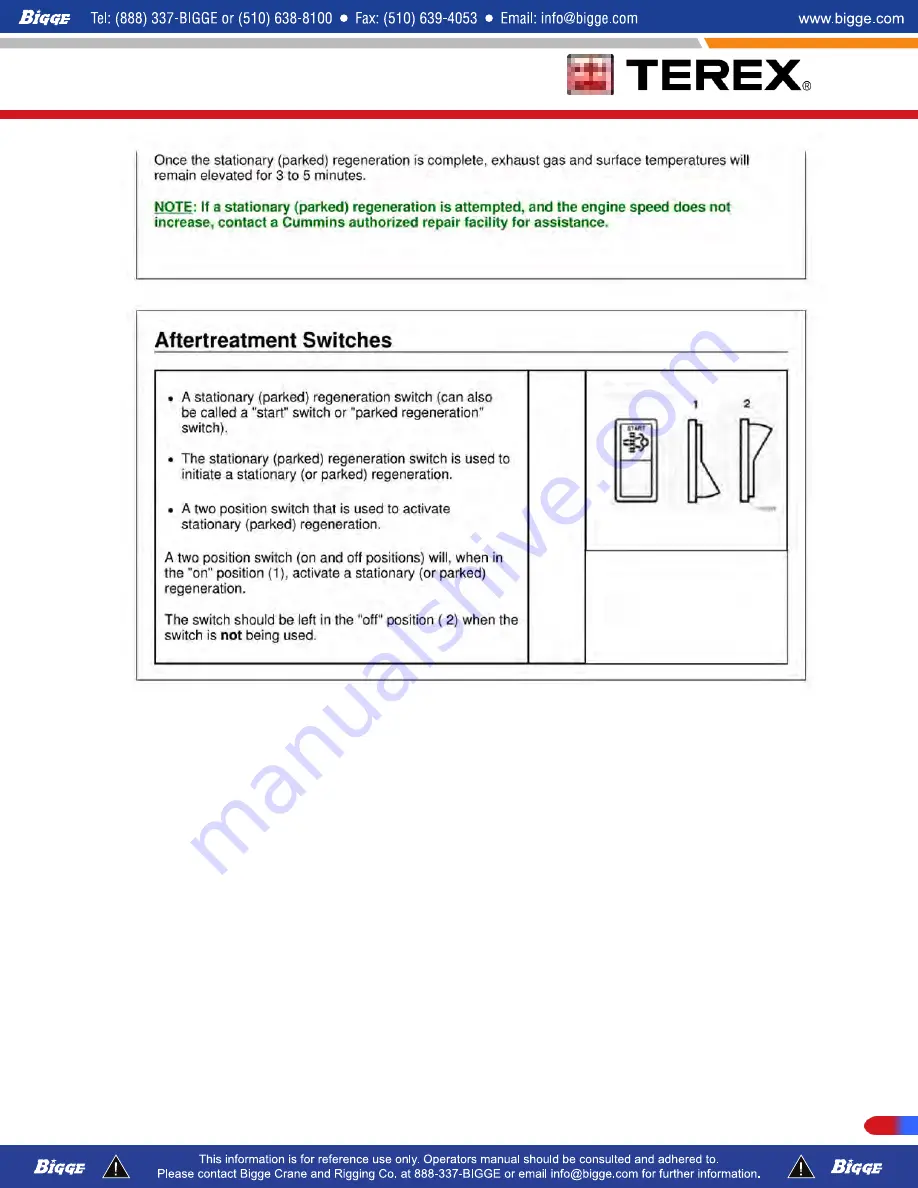 Terex T300-1 Operator'S Manual Download Page 270