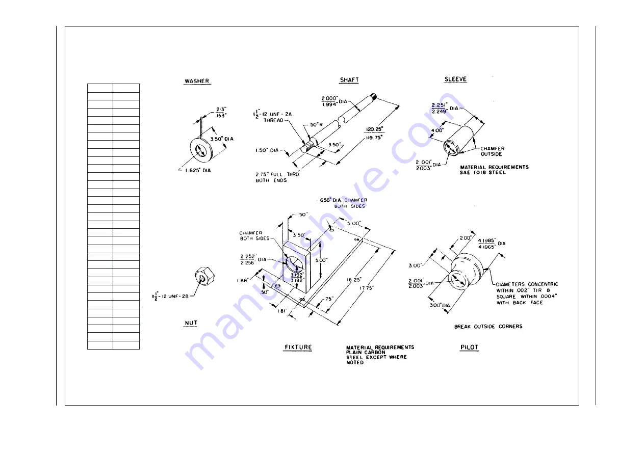 Terex TS14G Maintenance Manual Download Page 20