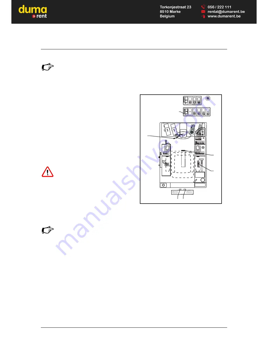 Terex TW85 Operating Instructions Manual Download Page 46