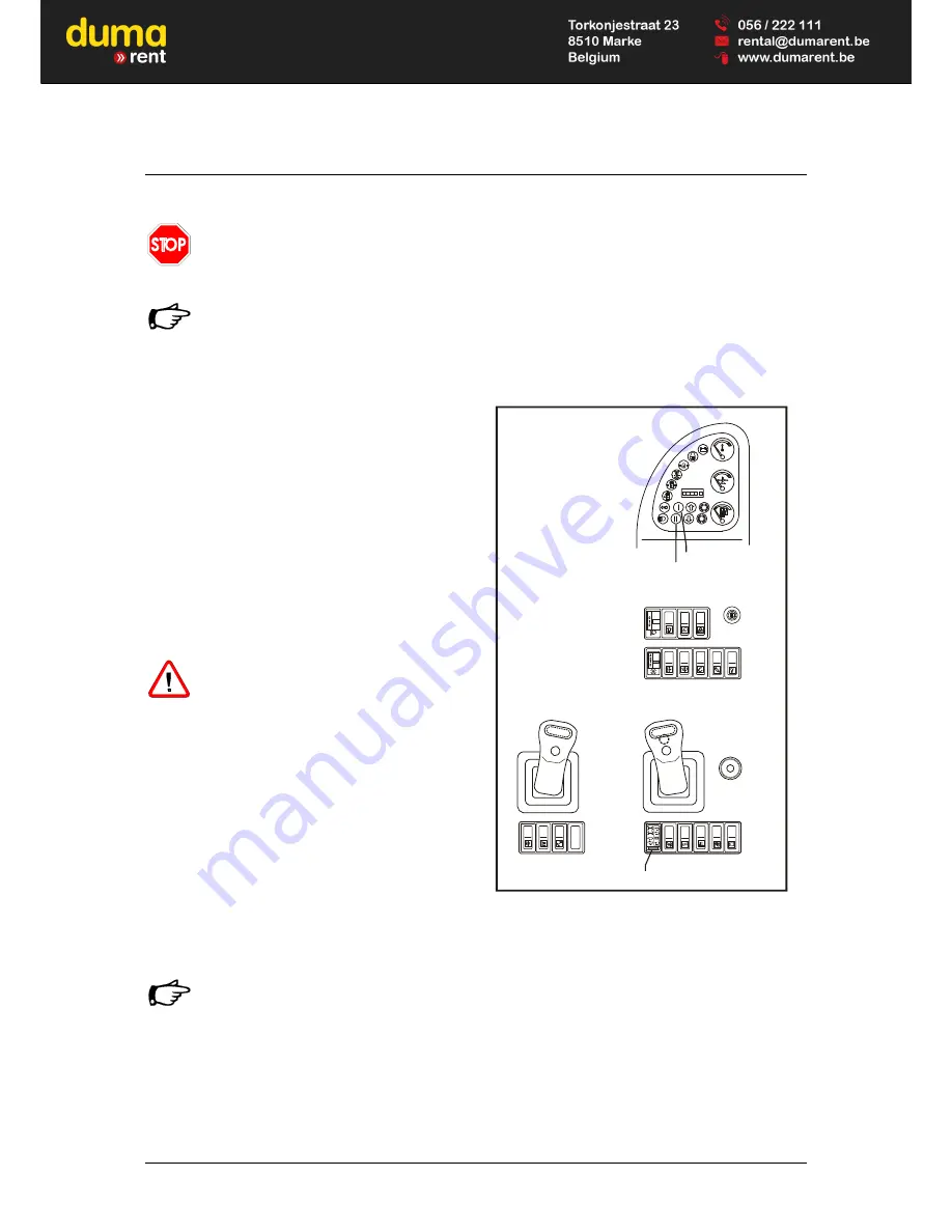 Terex TW85 Operating Instructions Manual Download Page 50