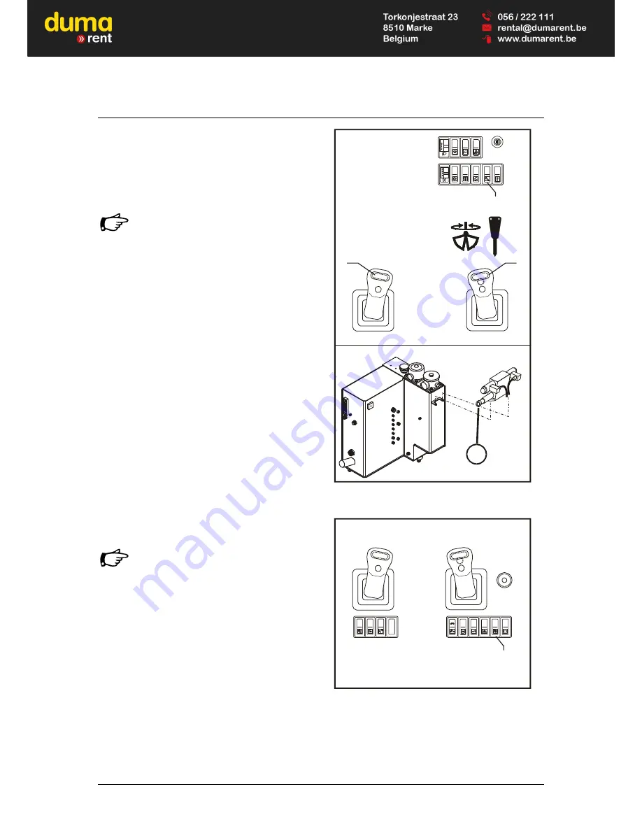 Terex TW85 Operating Instructions Manual Download Page 60