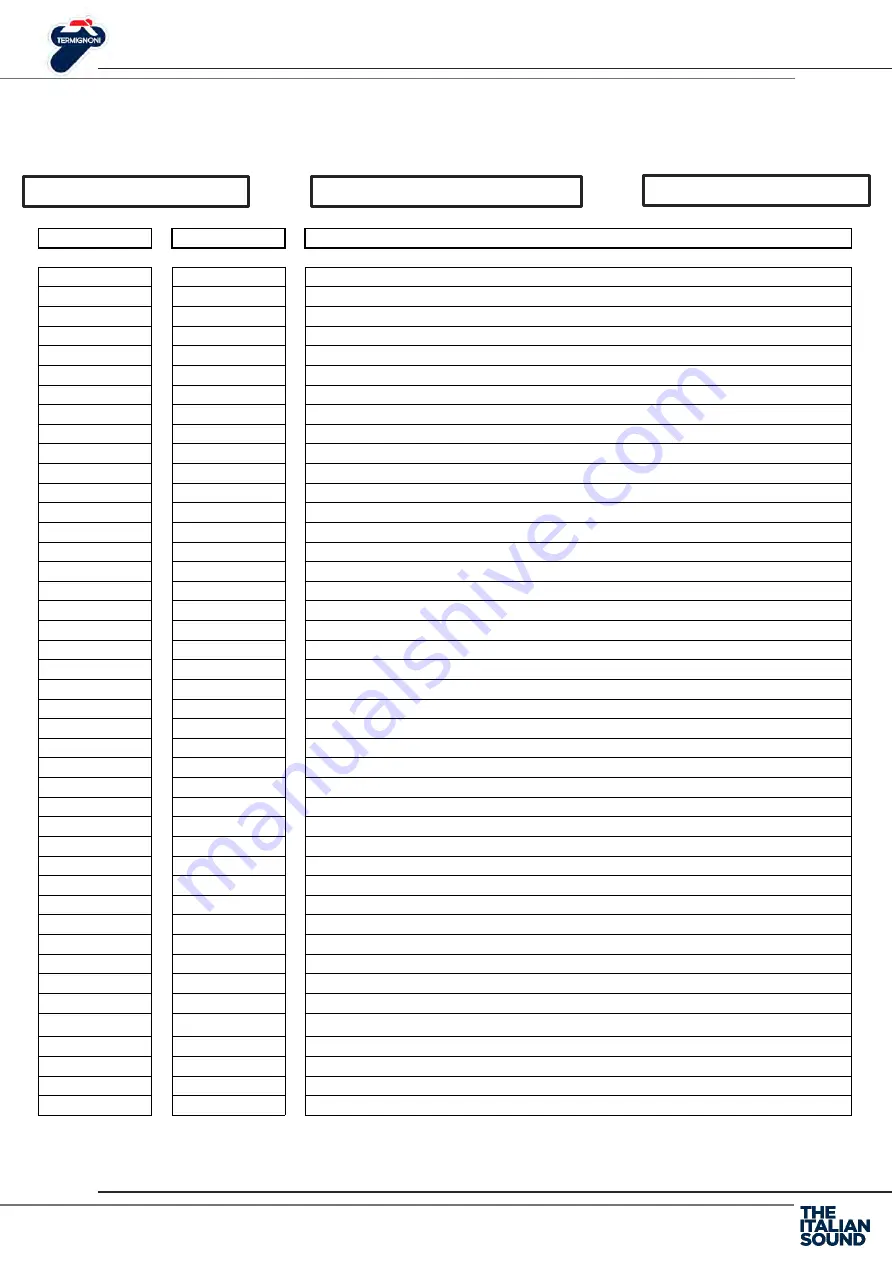 Termignoni D18209400ITX Installation Manual Download Page 5