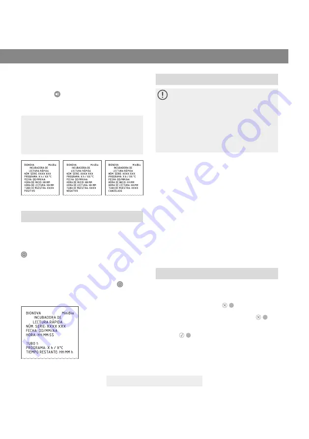 Terragene BIONOVA MiniBio Manual Download Page 21