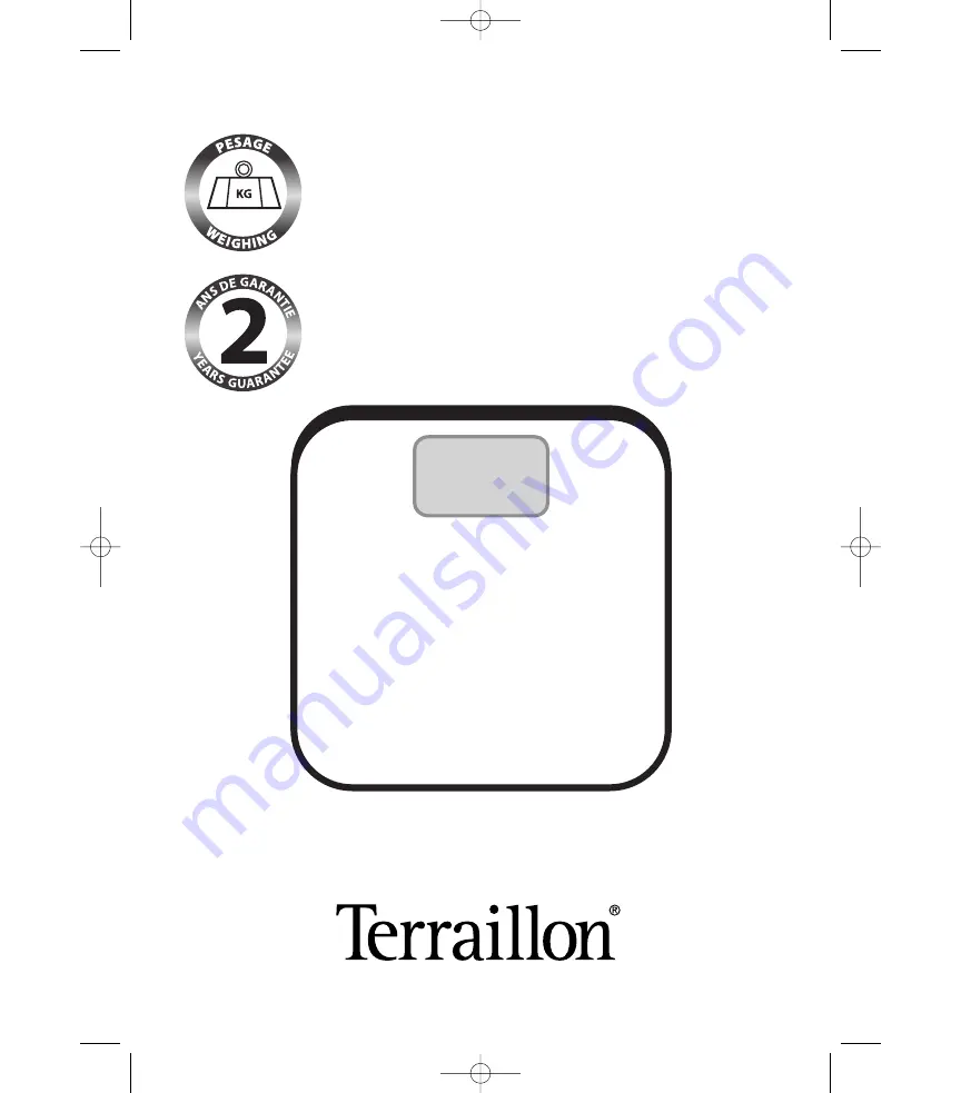 Terraillon Decor TX 6000 Скачать руководство пользователя страница 2