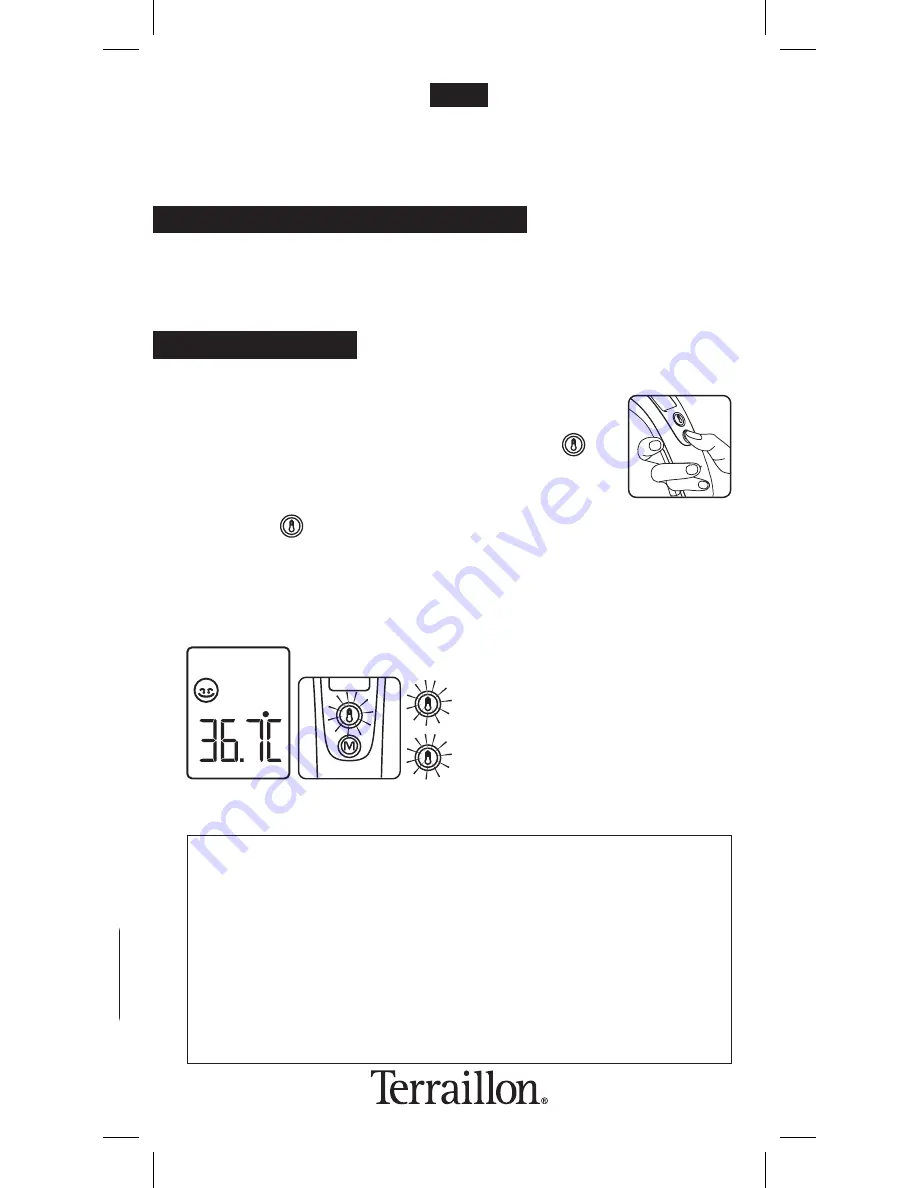 Terraillon NON-CONTACT INFRARED THERMOMETER Скачать руководство пользователя страница 39