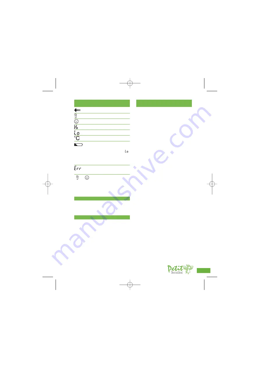 Terraillon Petit MultiThermo 30 Manual Download Page 15